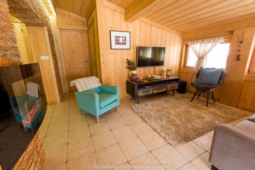 Appartement Bois de Lune 3 Samoëns - Le salon est idéal pour se détendre en famille