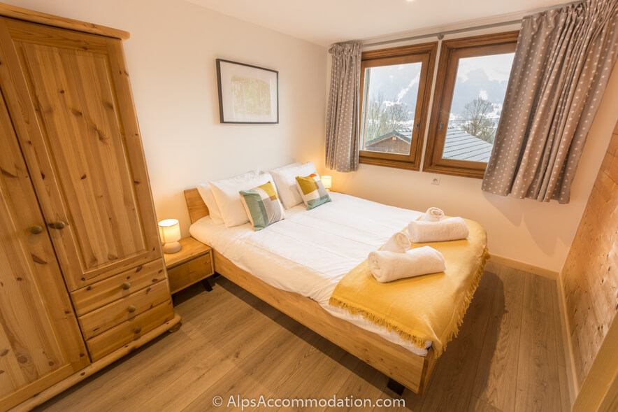 Appartement Marguerite Samoëns - Chambre spacieuse avec vue fantastique sur les pistes et les montagnes