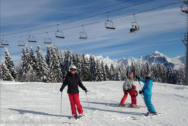 Skiing In Morillon 2