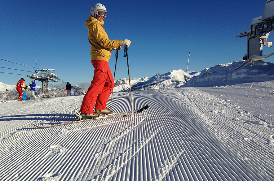 Skiing In Samoens