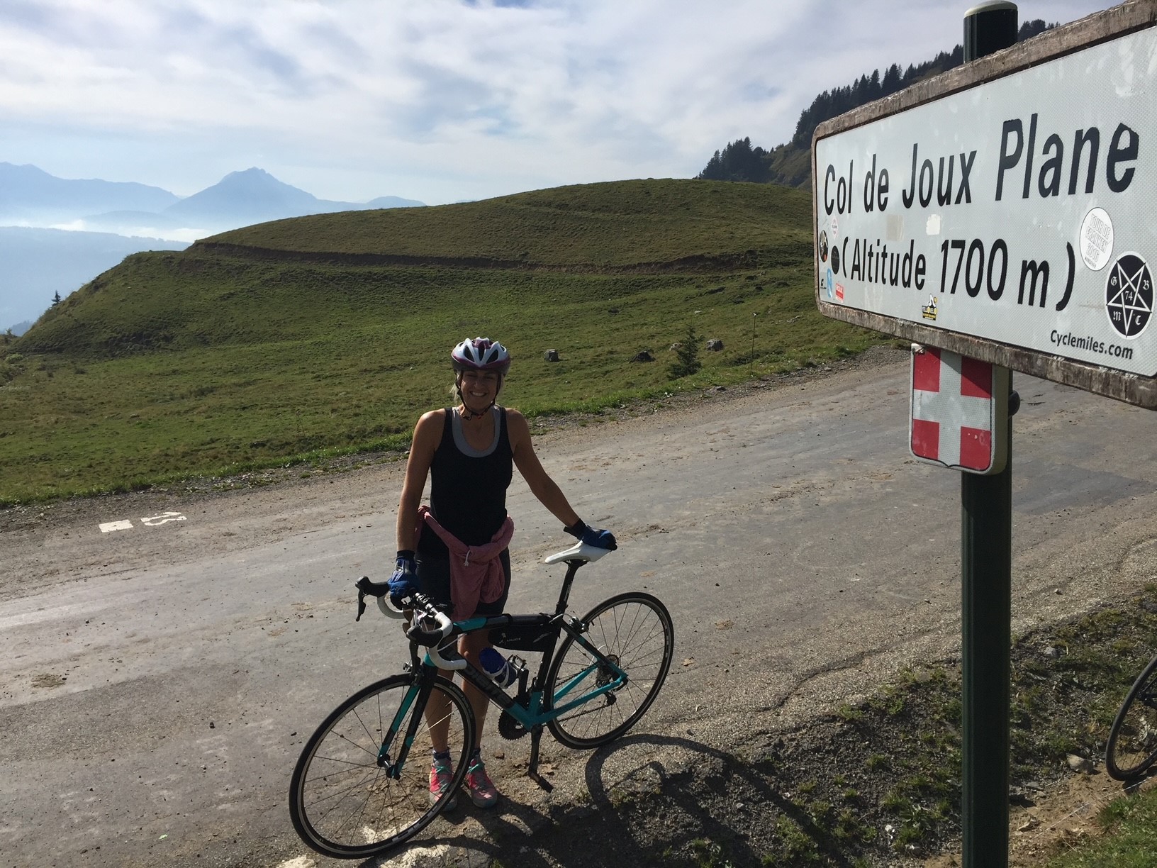 Road Biking Col De Joux Plane