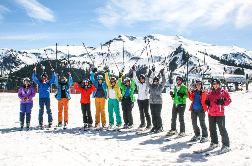 Skiing Grand Massif