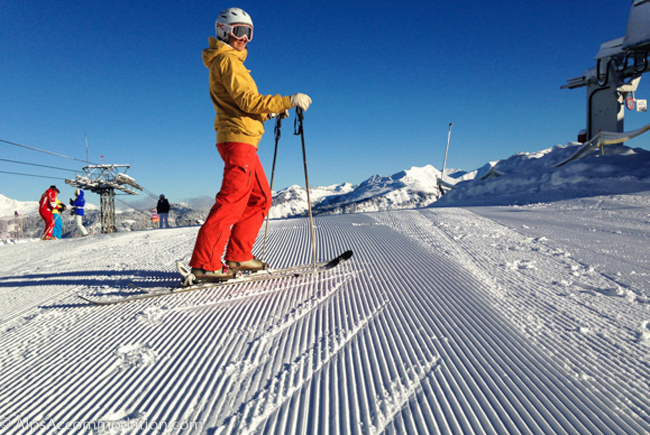 Skiing In Samoens